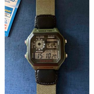 カシオ(CASIO)のカシオ デジタル腕時計 新品　世界48都市ワールドタイム対応　国内未発売(腕時計(デジタル))