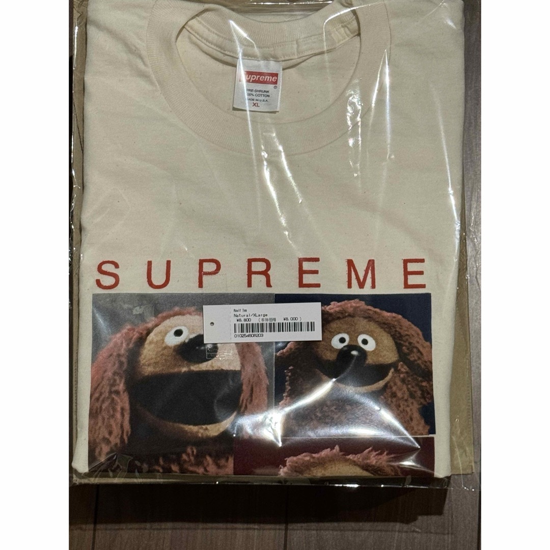 Supreme Rowlf Tee Natural XL Supreme Rowlf Tee Natural XL