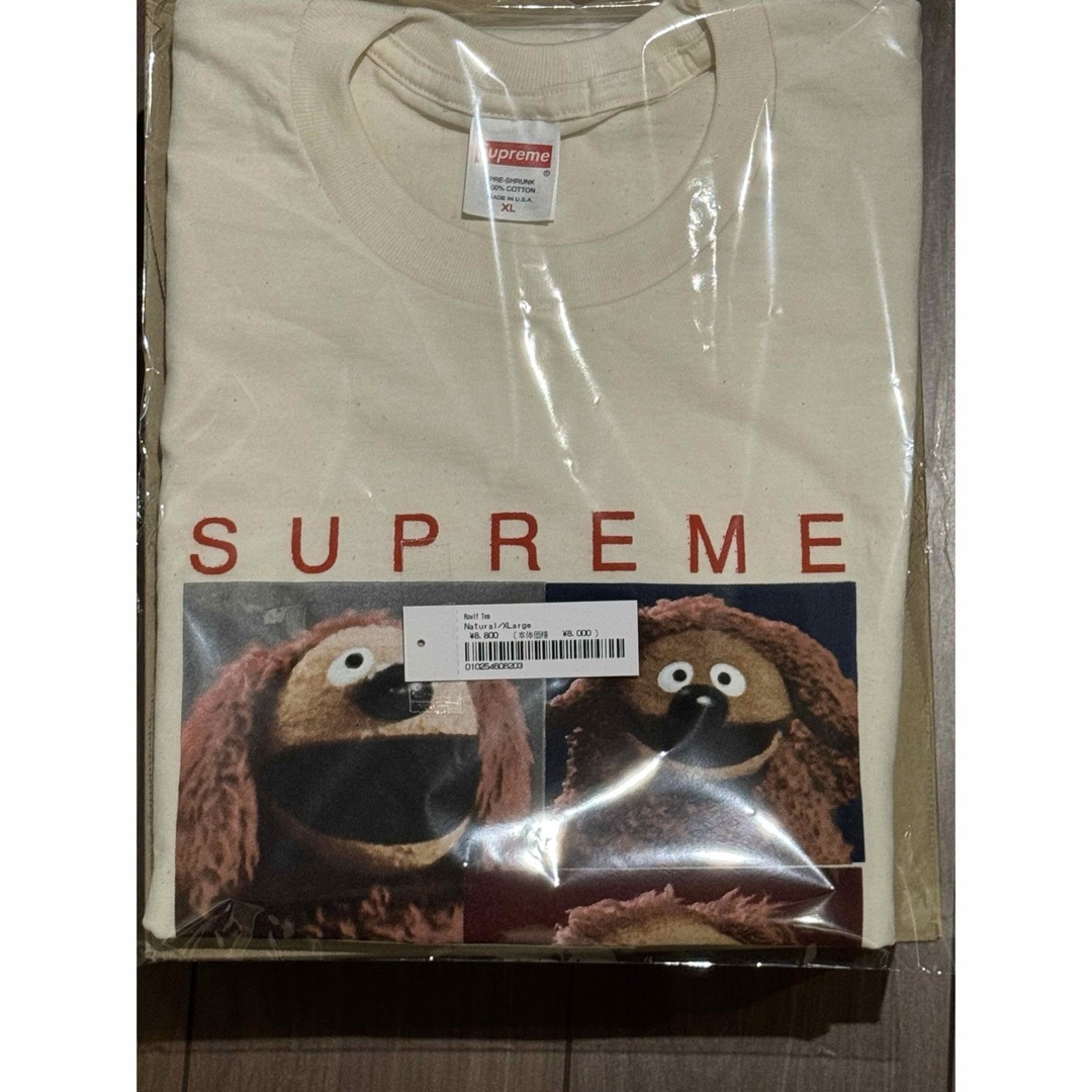 Supreme(シュプリーム)のSupreme Rowlf Tee  Natural XL メンズのトップス(Tシャツ/カットソー(半袖/袖なし))の商品写真