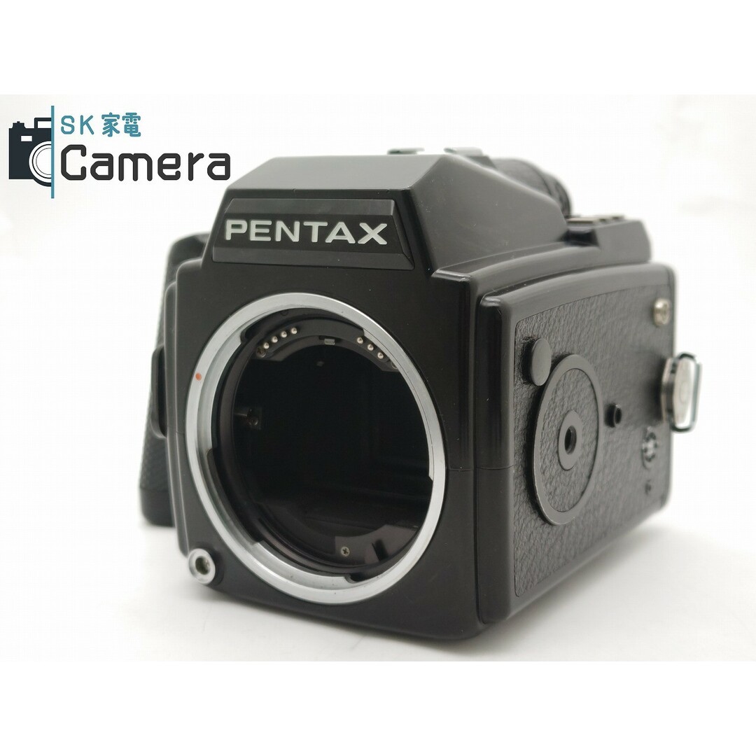 PENTAX 645 中判カメラ 通電 シャッター OK モード設定不良 ジャンク
