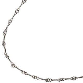 クロムハーツ(Chrome Hearts)のCHROME HEARTS クロムハーツ 18KWG NECKCHAIN T20 ツイストチェーン20inch ホワイトゴールドネックレス(ネックレス)