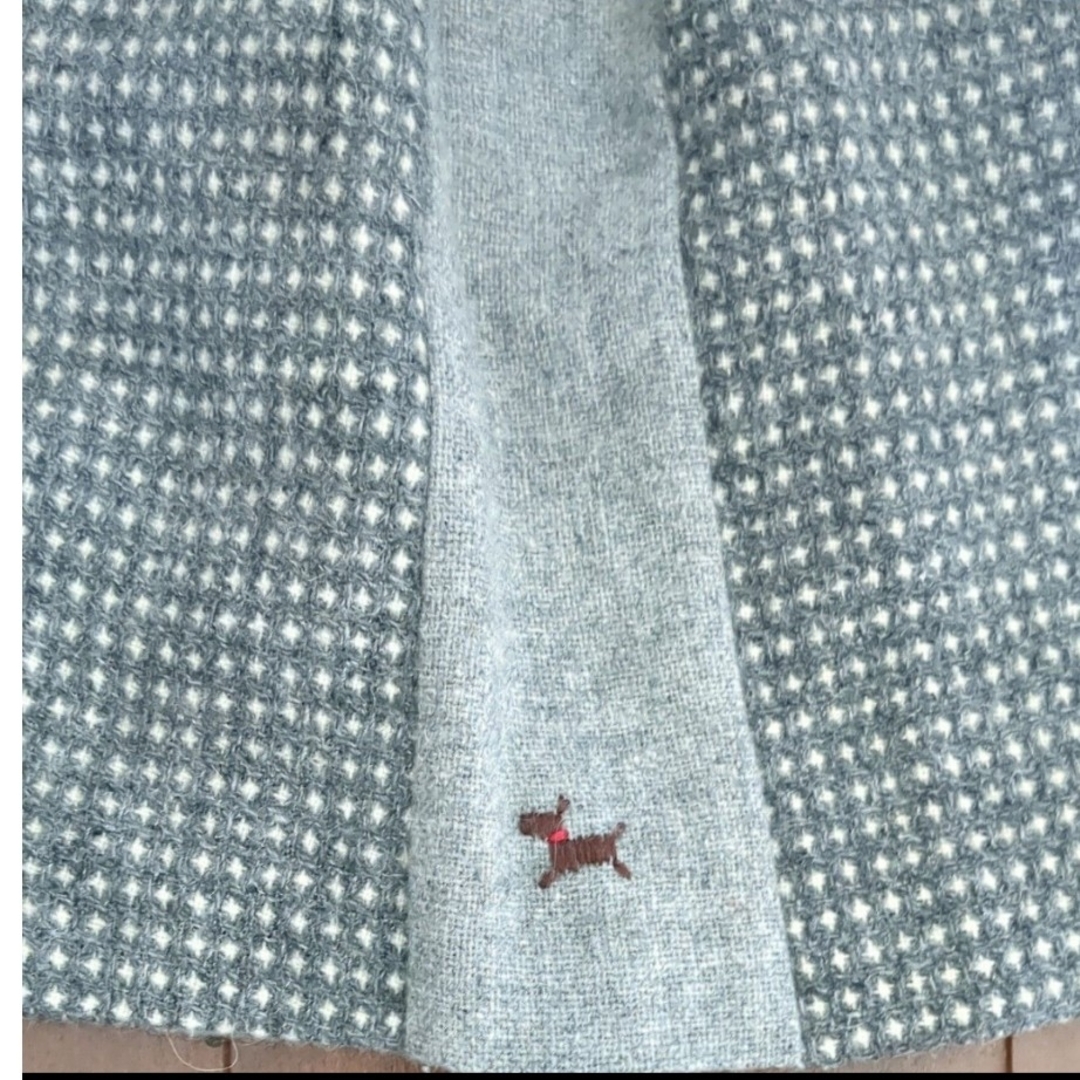 familiar(ファミリア)のリトルパークスタジオ　ファミリア　毛混　日本製　　女児スカート　130 キッズ/ベビー/マタニティのキッズ服女の子用(90cm~)(スカート)の商品写真