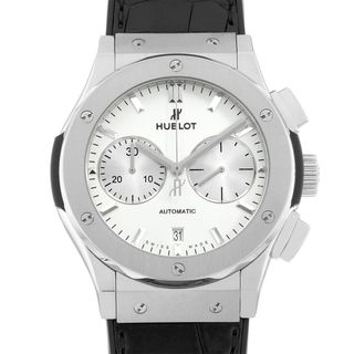 ウブロ(HUBLOT)のウブロ クラシックフュージョン クロノグラフ チタニウム オパリン 521.NX.2611.LR メンズ 中古 腕時計(腕時計(アナログ))