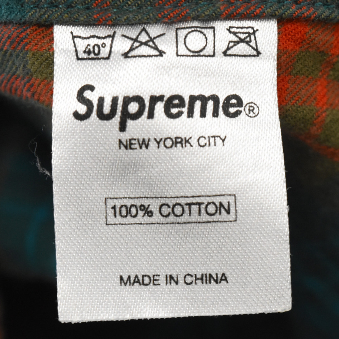 Supreme(シュプリーム)のSUPREME シュプリーム 11AW plaid flannel shirt プレイド フランネル 長袖チェックシャツ マルチカラー メンズのトップス(シャツ)の商品写真