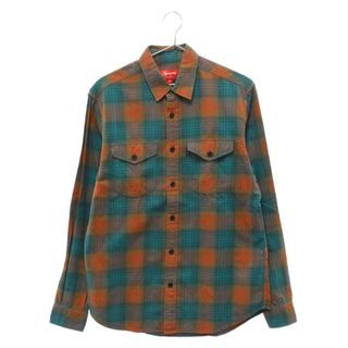 シュプリーム(Supreme)のSUPREME シュプリーム 11AW plaid flannel shirt プレイド フランネル 長袖チェックシャツ マルチカラー(シャツ)