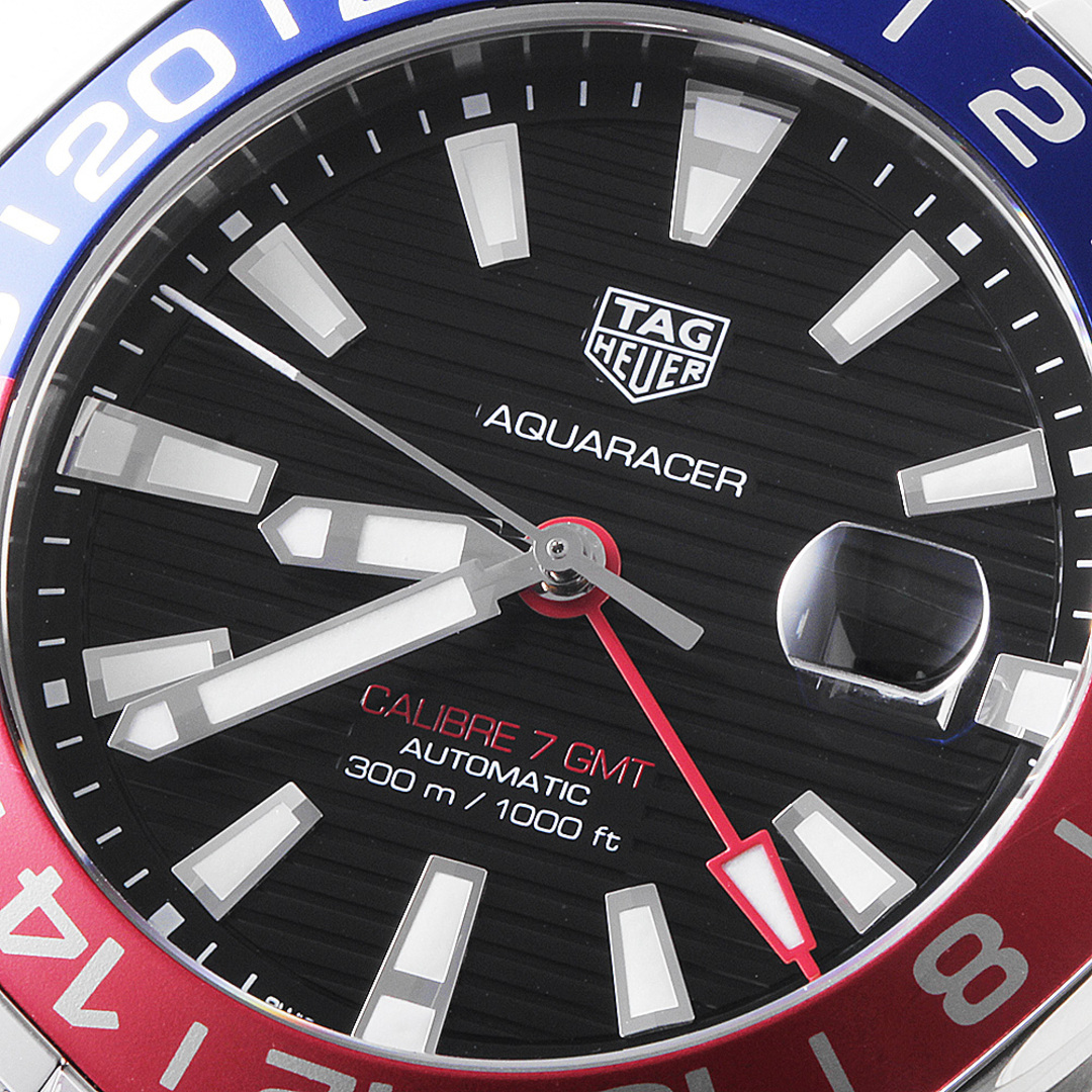 TAG Heuer(タグホイヤー)のタグホイヤー アクアレーサー キャリバー7 GMT WAY201F.BA0927 メンズ 中古 腕時計 メンズの時計(腕時計(アナログ))の商品写真