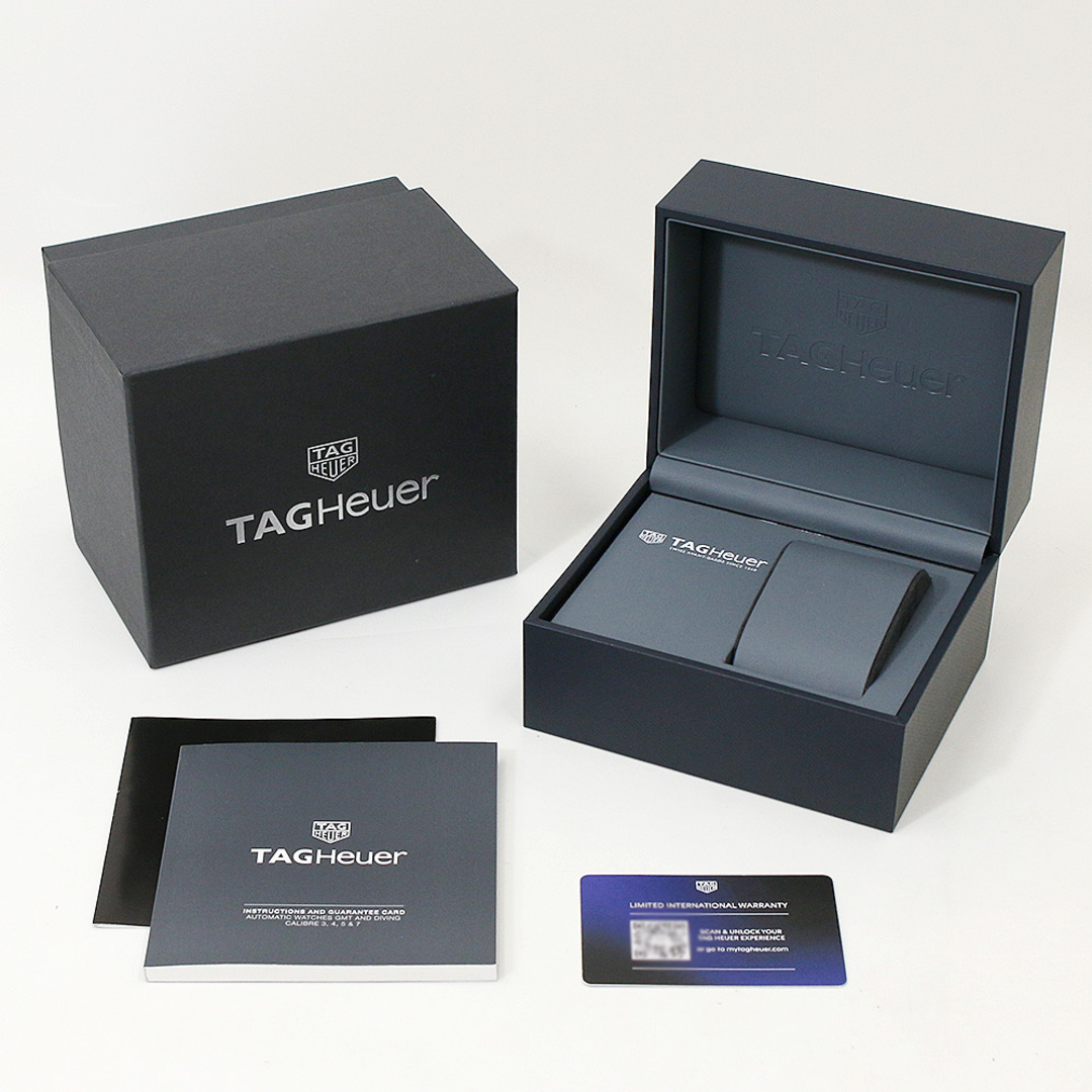 TAG Heuer(タグホイヤー)のタグホイヤー アクアレーサー キャリバー7 GMT WAY201F.BA0927 メンズ 中古 腕時計 メンズの時計(腕時計(アナログ))の商品写真