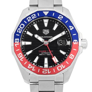 タグホイヤー(TAG Heuer)のタグホイヤー アクアレーサー キャリバー7 GMT WAY201F.BA0927 メンズ 中古 腕時計(腕時計(アナログ))