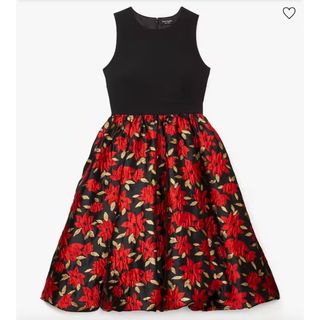 ケイトスペードニューヨーク(kate spade new york)の【kate spade】Winter Blooms Brocade Dress(ひざ丈ワンピース)