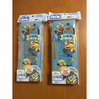 ミニオン(ミニオン)の新品 未使用minionミニオンズ 両面ひらき 筆箱 2点 定価3960円(ペンケース/筆箱)