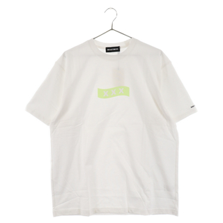 GOD SELECTION XXX ゴッドセレクショントリプルエックス 9周年 ロゴ 半袖 Tシャツ ホワイト GX-S22-9ST-02