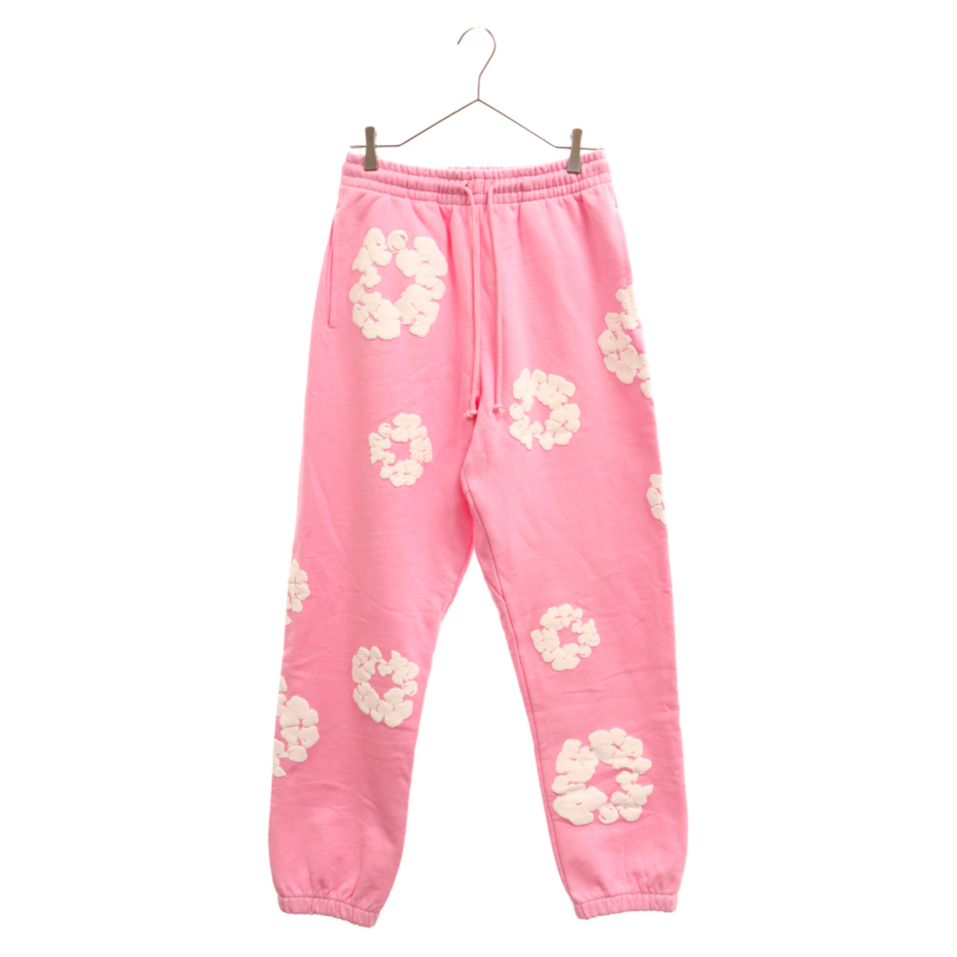 DENIM TEARS デニムティアーズ 23AW FLOWER PRINT SWEAT PANTS フラワープリント スウェットパンツ ピンク メンズのパンツ(その他)の商品写真