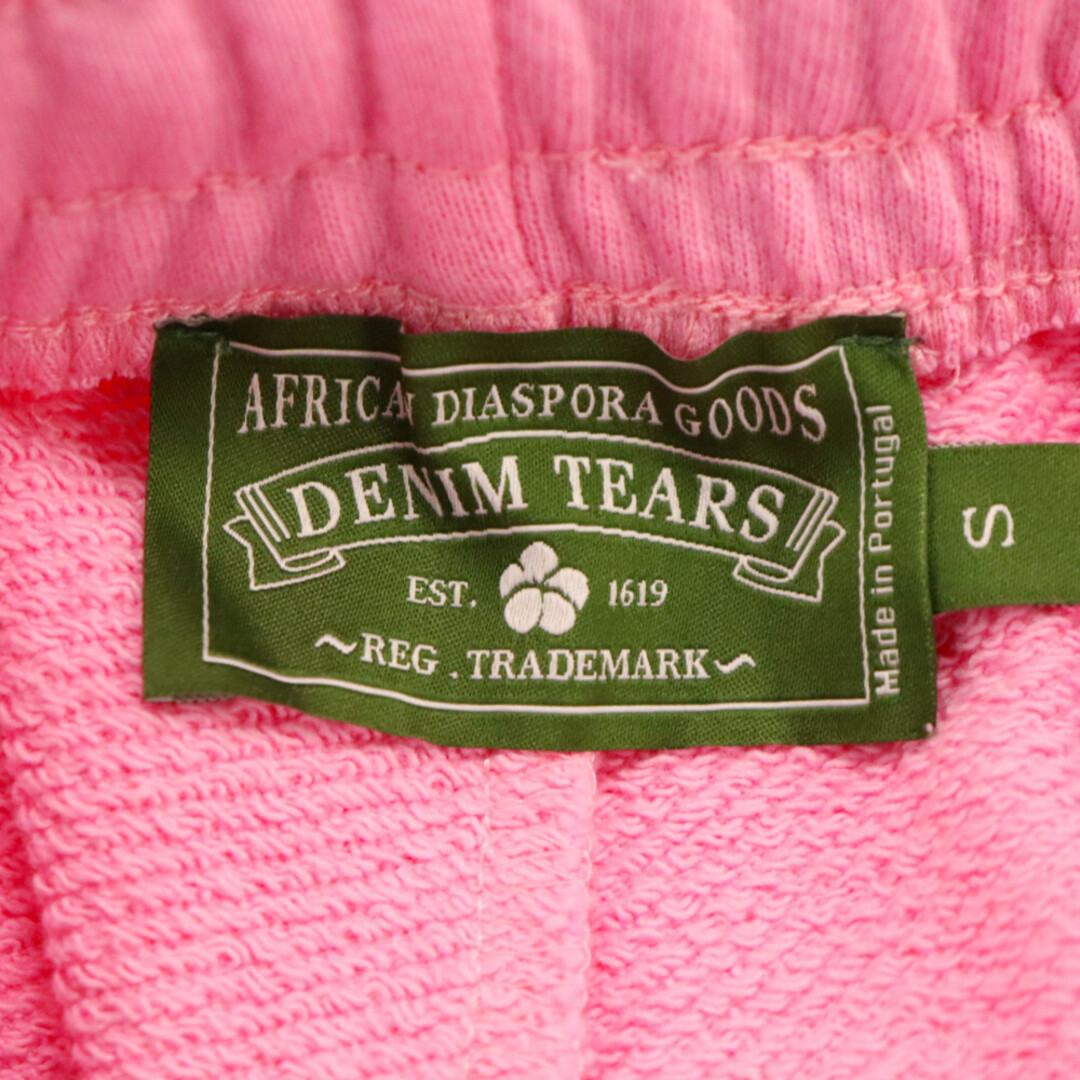 DENIM TEARS デニムティアーズ 23AW FLOWER PRINT SWEAT PANTS フラワープリント スウェットパンツ ピンク メンズのパンツ(その他)の商品写真
