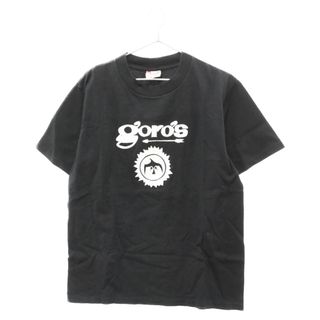 ゴローズ(goro's)のgoro's ゴローズ ロゴプリント 半袖Tシャツ カットソー ブラック(Tシャツ/カットソー(半袖/袖なし))