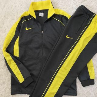 ナイキ(NIKE)の215 ナイキ ジャージ セットアップ DRI-FIT ブラック イエロー M(ジャージ)