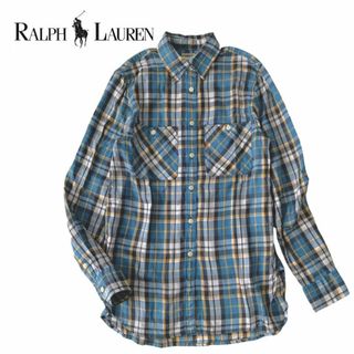 E29 DENIM&SUPPLY RALPH LAUREN チェックシャツ.