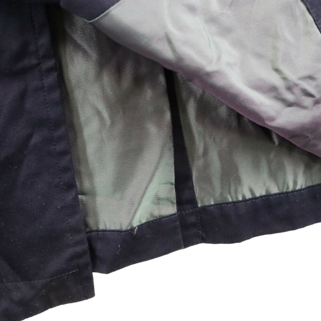 KANSAI MEN カンサイ メン ホログラム ステンカラー コート ネイビー メンズのジャケット/アウター(ステンカラーコート)の商品写真