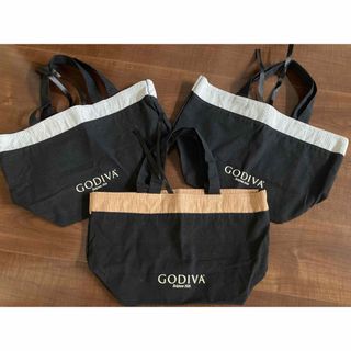 ゴディバ(GODIVA)のゴディバ トートバッグ 3個セット(菓子/デザート)