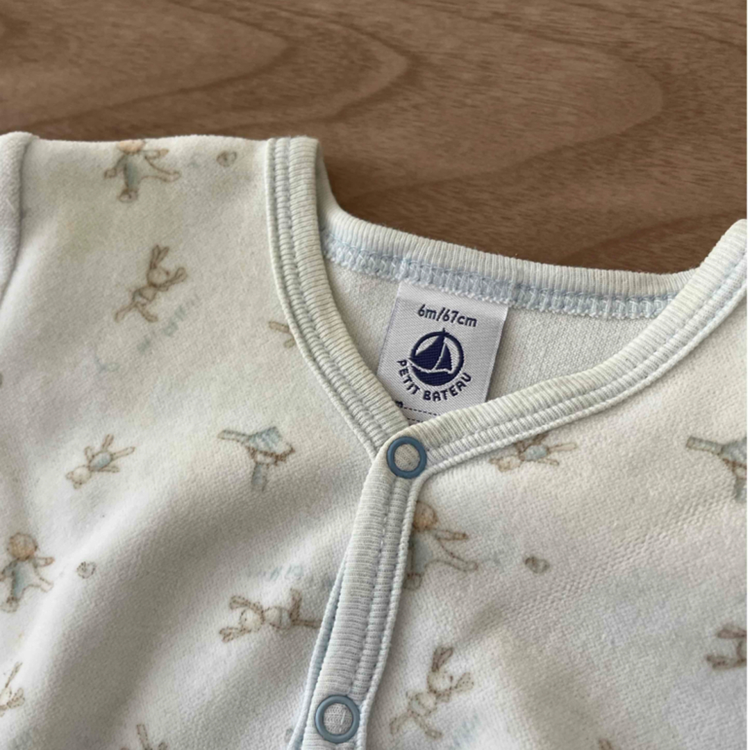 PETIT BATEAU(プチバトー)のプチバトー　ロンパースセット キッズ/ベビー/マタニティのベビー服(~85cm)(ロンパース)の商品写真