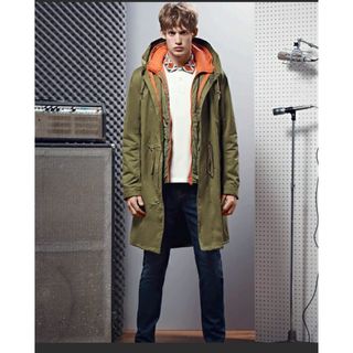 英国】Pretty Green モッズコート XL 4サイズ 貯まり リアム 英国】Pretty Green モッズコート XL 4サイズ 貯まり リアム