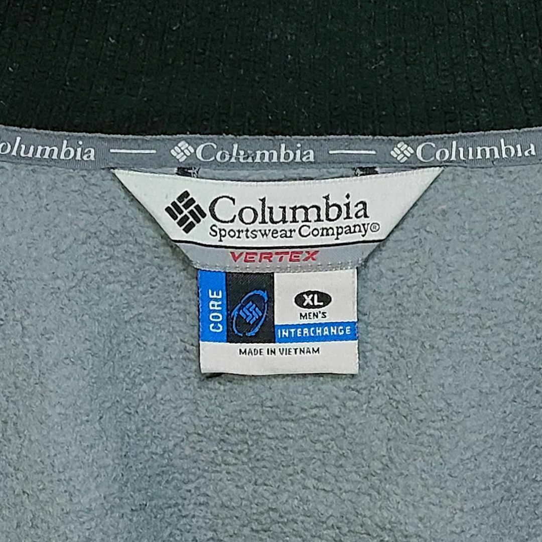 Columbia(コロンビア)の【173】90sUSA規格コロンビアフルジップフリースジャケットワンポイント刺繍 メンズのジャケット/アウター(ブルゾン)の商品写真