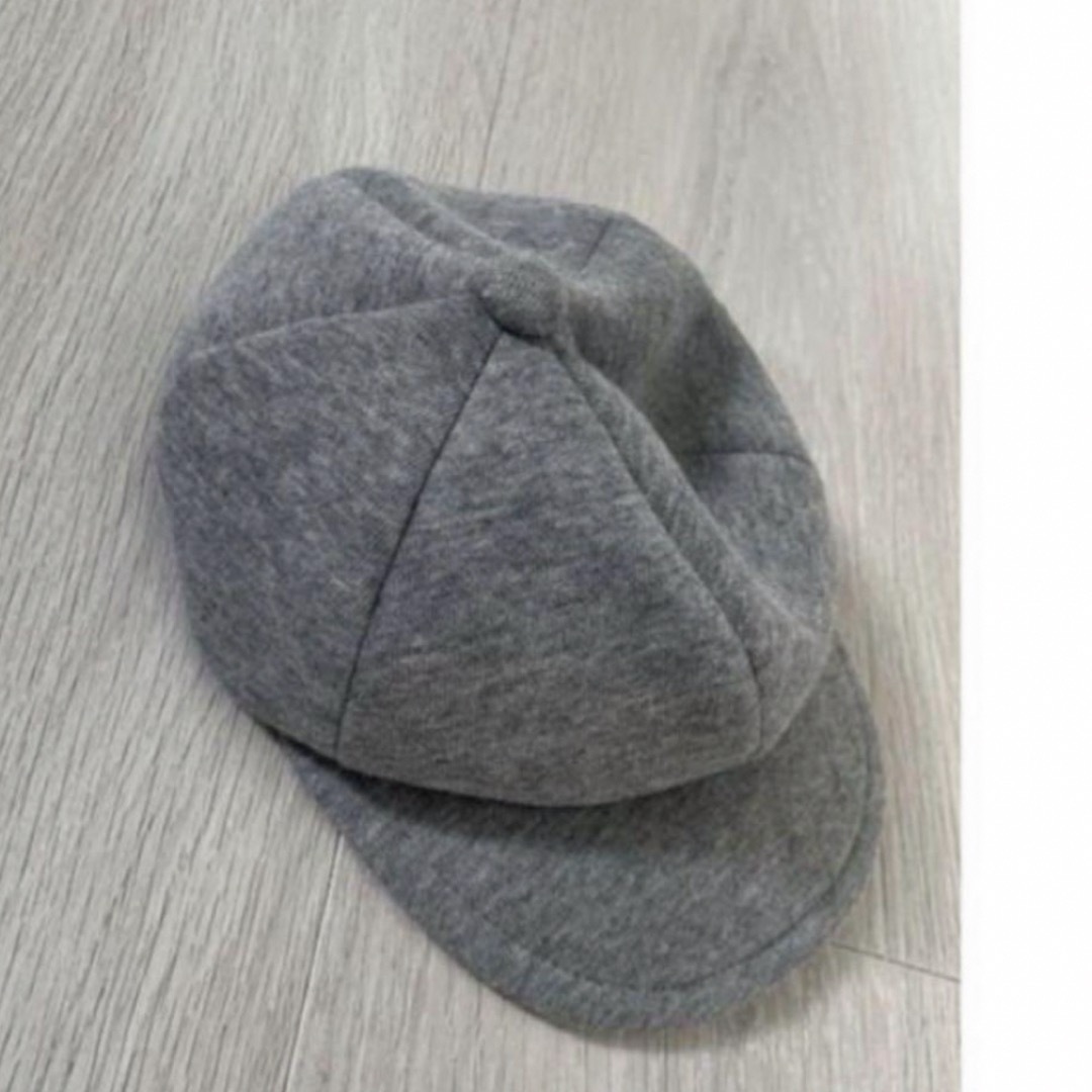 MUJI (無印良品)(ムジルシリョウヒン)の無印良品　キャスケット 帽子 キャップ キッズ/ベビー/マタニティのこども用ファッション小物(帽子)の商品写真