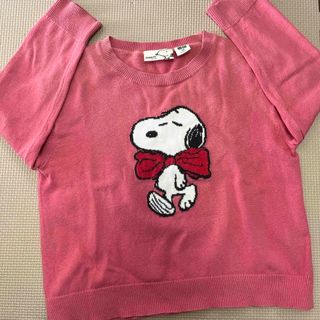 スヌーピー(SNOOPY)のユニクロUNIQLO スヌーピー  ニットトップス　トレーナー(ニット)