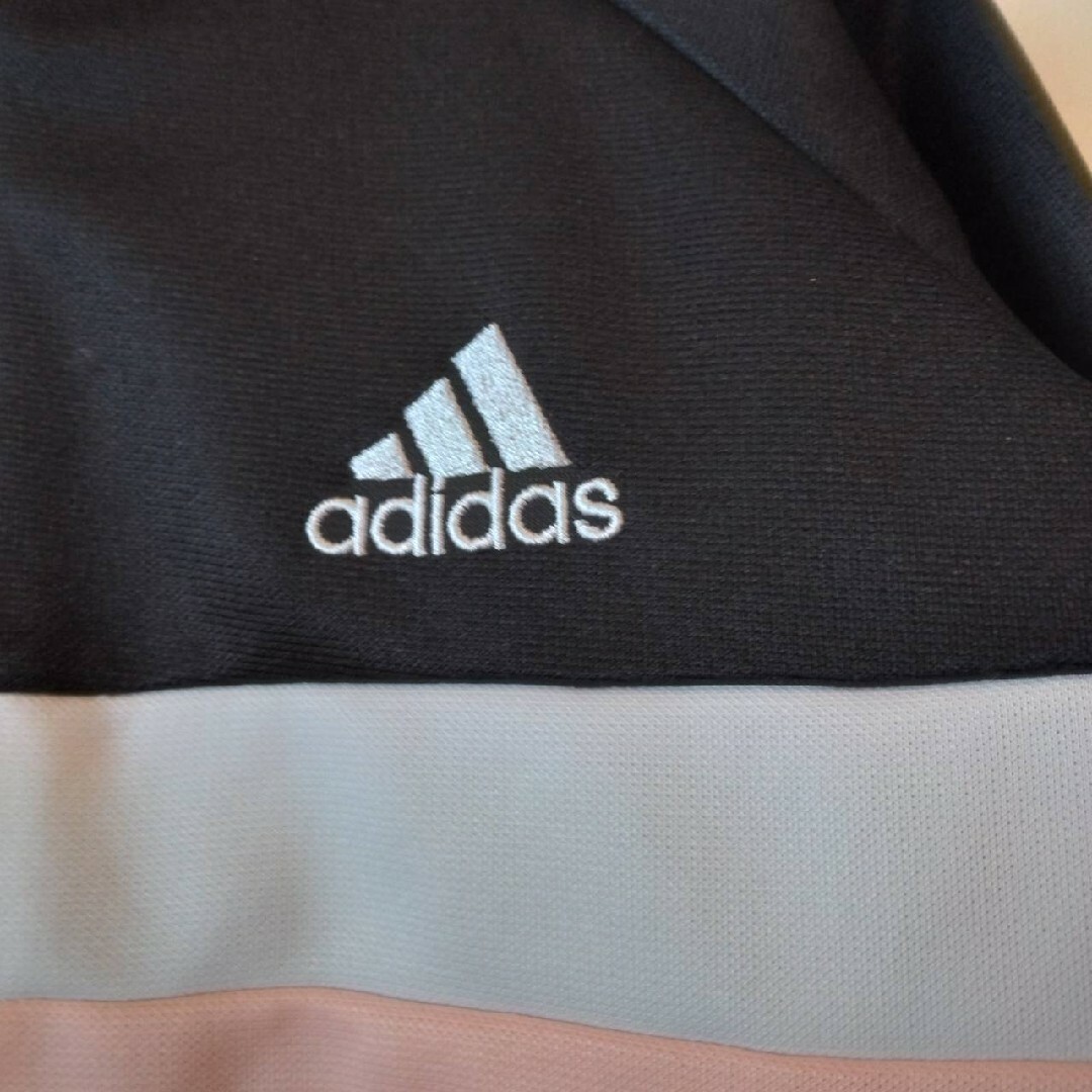 adidas(アディダス)のadidas【120】ジャージ　上着 キッズ/ベビー/マタニティのキッズ服女の子用(90cm~)(ジャケット/上着)の商品写真