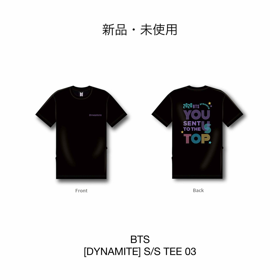 防弾少年団(BTS) - 【新品・未使用】 BTS [DYNAMITE] S/S TEE 03 M