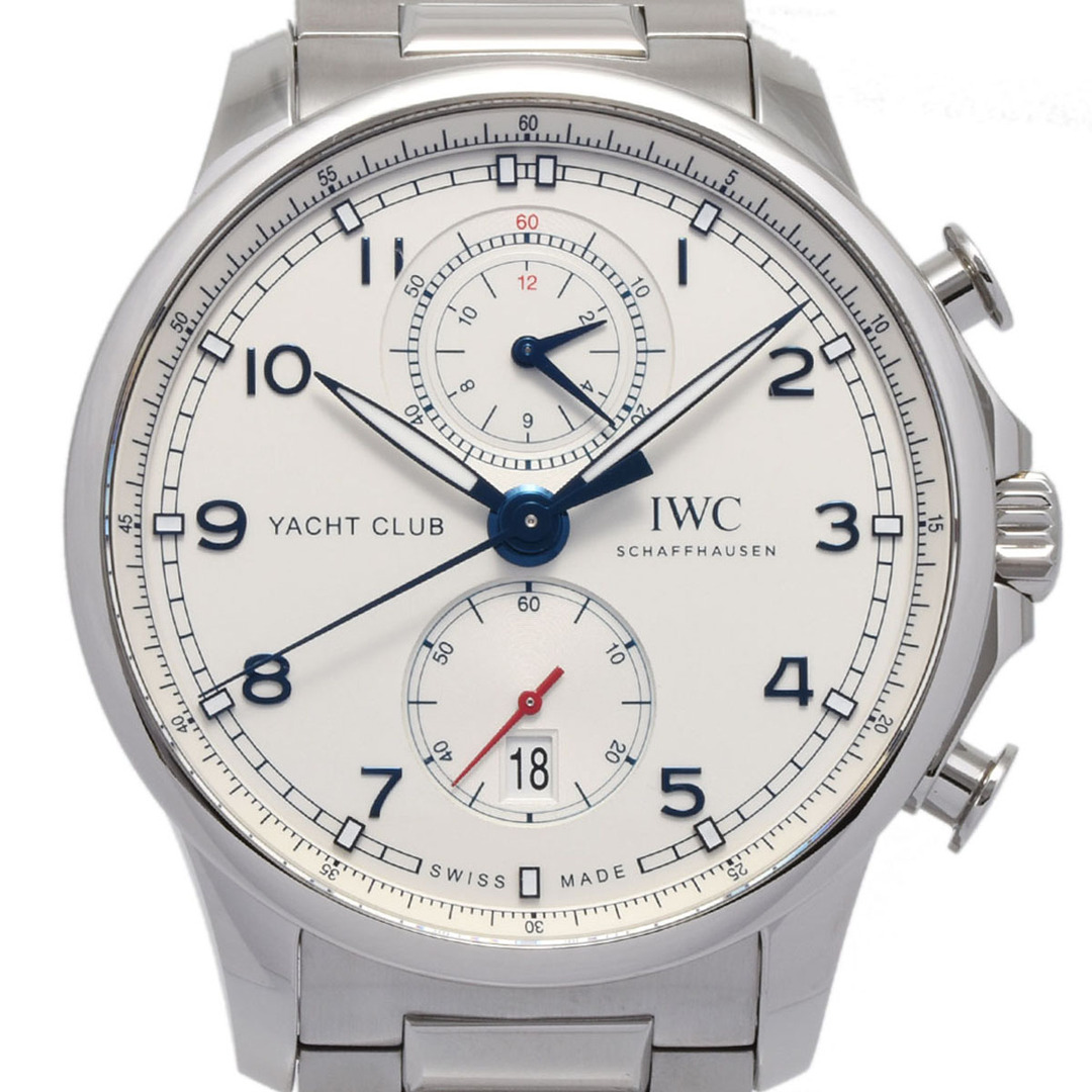 IWC(インターナショナルウォッチカンパニー)のアイダブリューシー シャフハウゼン  ポルトギーゼ ヨットクラブ 腕時計 メンズの時計(腕時計(デジタル))の商品写真