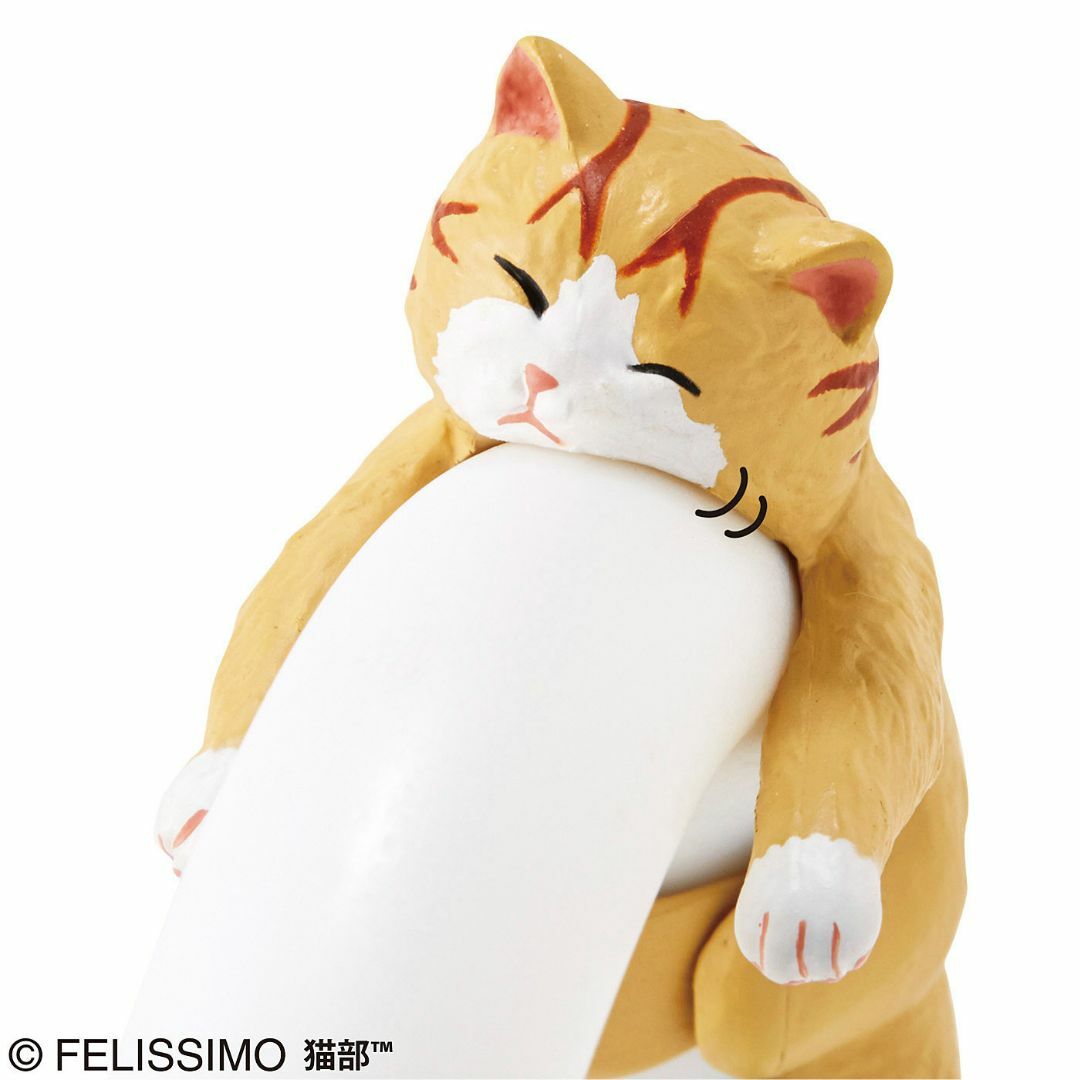 だら～んねこの傘タグ★そこで寝ちゃうの？★ハチワレ★フェリシモ★ その他のペット用品(猫)の商品写真