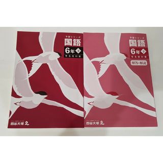 四谷大塚　予習シリーズ　国語　6年　六年　下　有名校対策(語学/参考書)