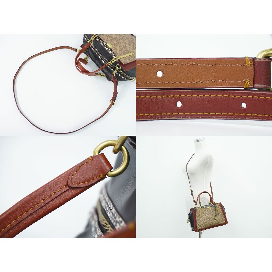 COACH - 本物 コーチ COACH ドリーマー シグネーチャー 2WAY COACH - 本物 コーチ COACH ドリーマー シグネーチャー 2WAY