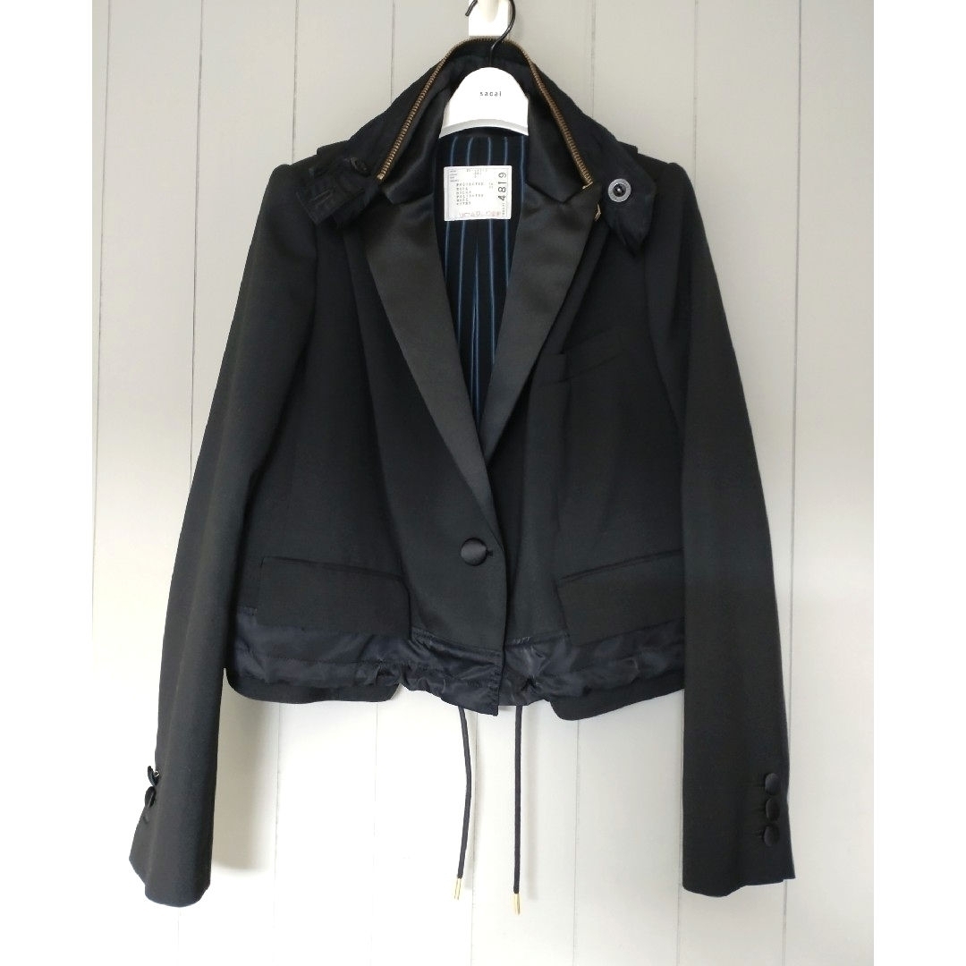 サカイ/sacai クロップド Suiting Jacket サカイ/sacai クロップド Suiting Jacket