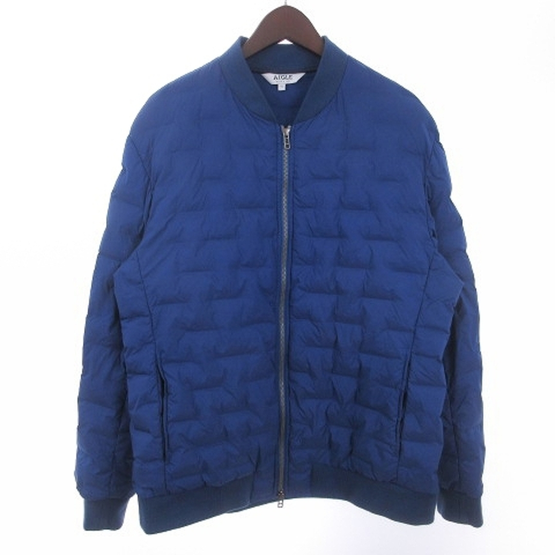 AIGLE(エーグル)のエーグル ラ ドゥリ パデッドジャケット 中綿 ZBH088J 青 XL メンズのジャケット/アウター(ブルゾン)の商品写真