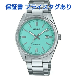カシオ(CASIO)のカシオ MTP-1302D-2A2JF ターコイズ カラー 新品未使用(腕時計(アナログ))