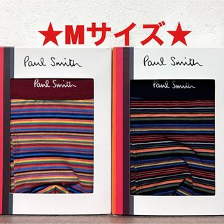 ポールスミス(Paul Smith)の【新品】ポールスミス Mサイズ ボクサーパンツ 2枚(ボクサーパンツ)