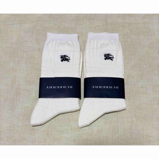 バーバリー(BURBERRY)の【新品】バーバリー　靴下　2足　まとめ売り(ソックス)