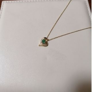 ジュエリーツツミ(JEWELRY TSUTSUMI)のジュエリーツツミ　エメラルド　ネックレス(ネックレス)