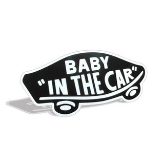 BABY IN CARマグネットステッカー VANSベイビーベビーインカー(車外アクセサリ)