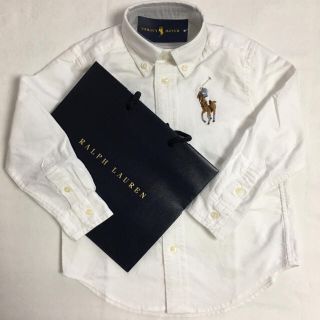 ラルフローレン(Ralph Lauren)のラルフ新品☆ビッグポニーオックスフォードシャツ♡フォーマルにも(ブラウス)