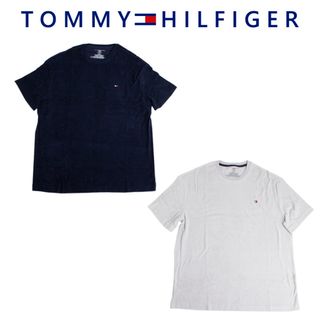 トミーヒルフィガー(TOMMY HILFIGER)のトミーヒルフィガー Tシャツ ロゴ 半袖 メンズ 09t4141 Mサイズ(Tシャツ/カットソー(半袖/袖なし))