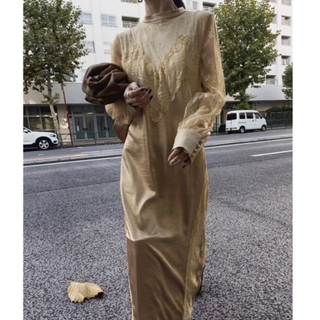 Ameri VINTAGE - Ameri vintage DEFORMATION LADY DRESSの通販 by