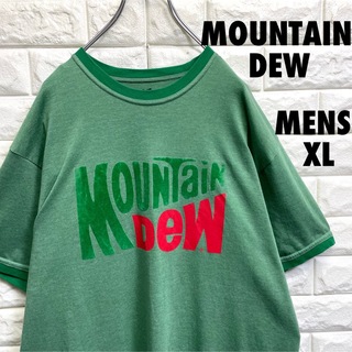 MOUNTAIN DEW マウンテンドゥ　半袖Tシャツ　メンズXLサイズ(Tシャツ/カットソー(半袖/袖なし))