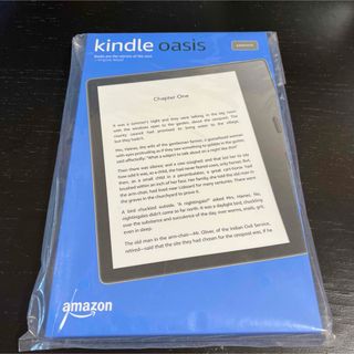 アマゾン(Amazon)の新品　Kindle Oasis 色調調節ライト 8GB  広告つき(電子ブックリーダー)