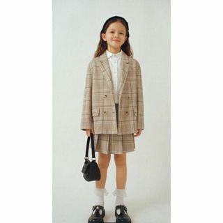 ZARA - 55新品未使用【ZARA】セットアップ チェック 卒業 入学 レディース 160