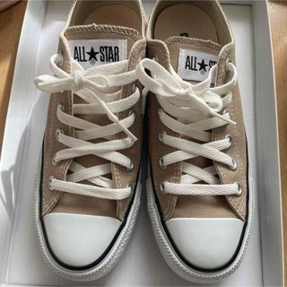 コンバース(CONVERSE)のコンバース　オールスター　ベージュ(スニーカー)