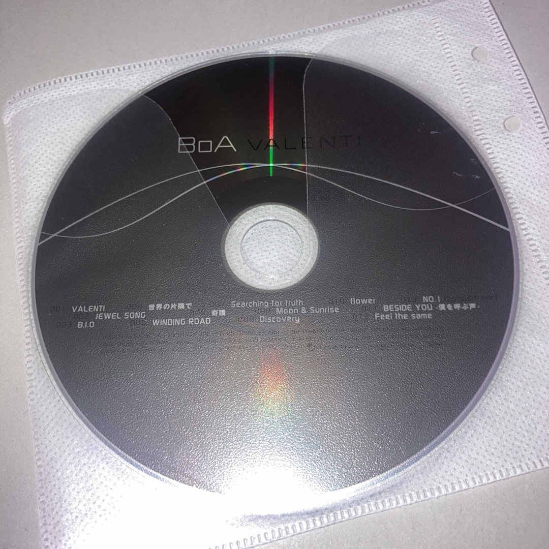 BoA CD2枚 LISTEN TO MY HEART VALENTI ボア エンタメ/ホビーのCD(ポップス/ロック(邦楽))の商品写真