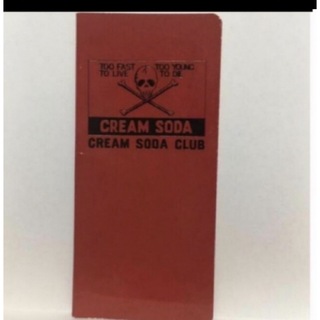 当時物 非売品 Cream soda 手帳(ミュージシャン)