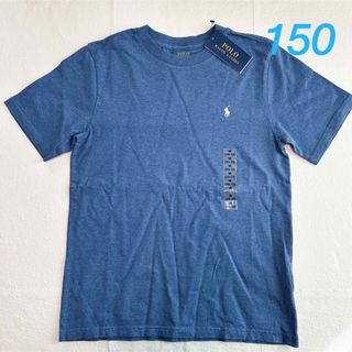 ポロラルフローレン(POLO RALPH LAUREN)の新作◇ラルフローレン クルーネック半袖Tシャツ ブルーヘザー M/150(Tシャツ/カットソー)